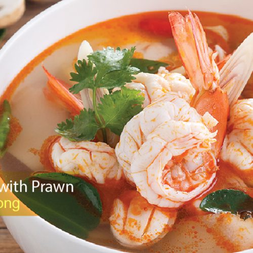 Hot and Sour with Prawn