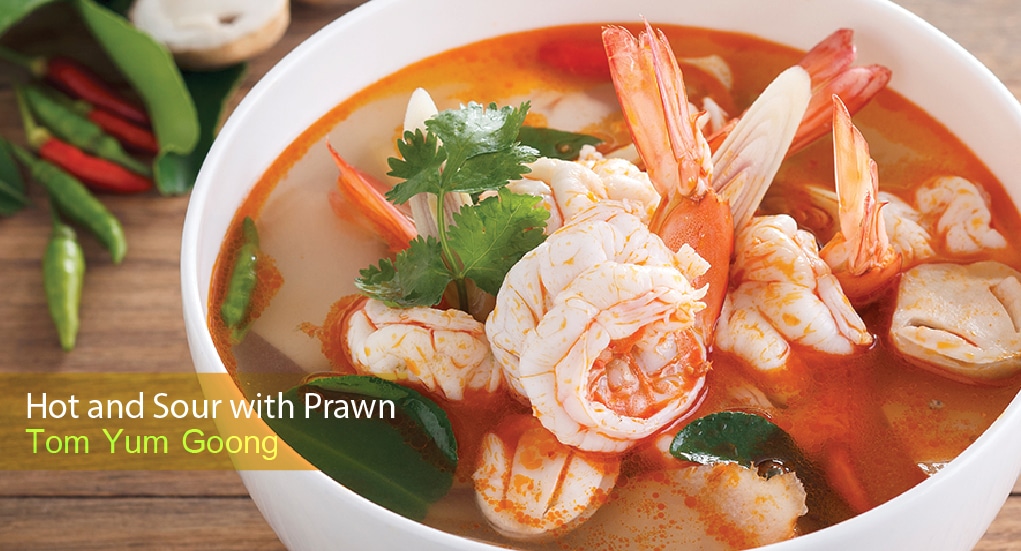 Hot and Sour with Prawn
